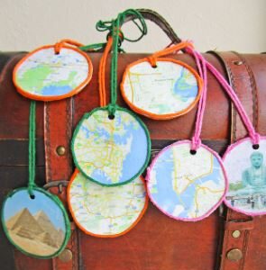 Create With Christa: The Seven Wonders Map Coasters