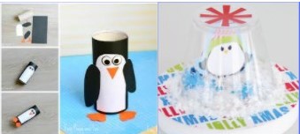 Create With Christa: Penguin Snow Globe