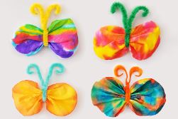 Create With Christa: Tie Dye Butterflies