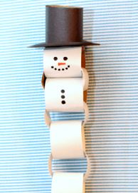 Create with Christa: Chain Link Snowman