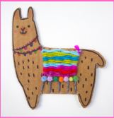 Create With Christa: Llama Weaving Grab & Go Craft