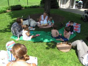 Lunch Bunch at the Pool