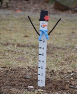 Create With Christa: Snowman Measuring Stick